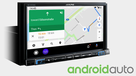 Online Navigation with Android Auto - INE-W720D
